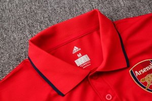 Polo Ensemble Complet Arsenal 2019 2020 Rouge Azul