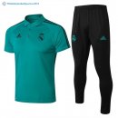 Polo Real Madrid Ensemble Complet 2017 2018 Vert