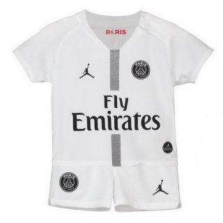JORDAN Maillot Paris Saint Germain Third 2ª Enfant 2018 2019 Blanc JORDAN Maillot Paris Saint Germain Third 2ª Enfant 2018 2019 Blanc