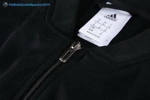 Survetement Manchester United 2018 2019 Noir Gris