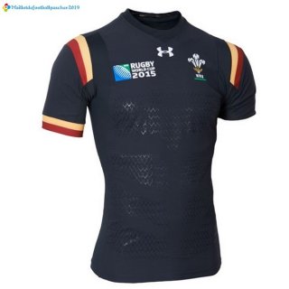 Maillot Rugby Pays de Galles 2016 Noir