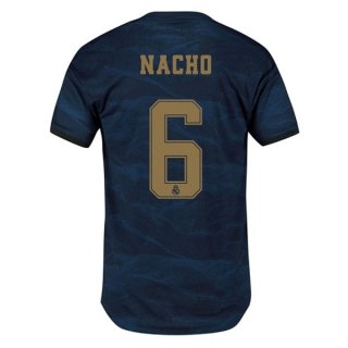Maillot Real Madrid NO.6 Nacho Exterieur 2019 2020 Bleu Maillot Real Madrid NO.6 Nacho Exterieur 2019 2020 Bleu