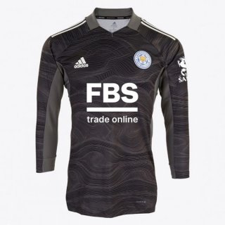 Thailande Maillot Leicester City Gardien ML 2021 2022 Noir