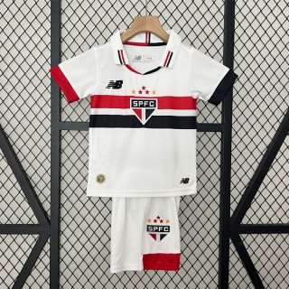 Maillot Sao Paulo Domicile Enfant 2024 2025 Maillot Sao Paulo Domicile Enfant 2024 2025