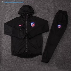 Survetement Atlético de Madrid 2017 2018 Noir Marine