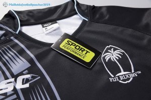 Maillot Rugby Fidji Exterieur 2017 2018 Noir