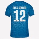 Maillot Juventus NO.12 Alex Sangro Third 2019 2020 Bleu