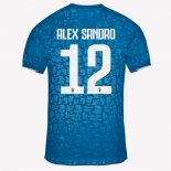 Maillot Juventus NO.12 Alex Sangro Third 2019 2020 Bleu