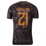 Maillot AS Roma Domicile Gonalons 2017 2018