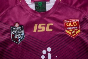 Maillot QLD Maroons 2018 Rouge