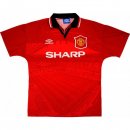 Maillot Manchester United Domicile Retro 1994 1996 Rouge