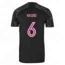 Maillot Real Madrid Third NO.6 Nacho 2020 2021 Noir