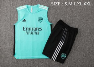 Maillot Arsenal Sans Manches 2022 Vert Noir