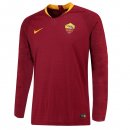 Maillot As Roma Domicile ML 2018 2019 Rouge