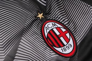 Entrainement AC Milan Ensemble Complet 2018 2019 Gris Noir