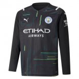 Thailande Maillot Manchester City Gardien ML 2021 2022 Noir