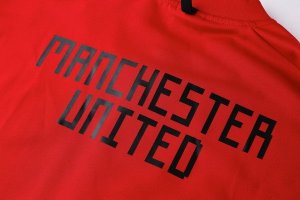 Survetement Manchester United 2018 2019 Rouge Noir