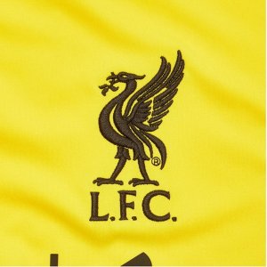 Maillot Liverpool Domicile ML Gardien 2018 2019 Jaune