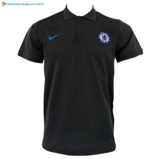 Polo Chelsea 2017 2018 Noir Polo Chelsea 2017 2018 Noir