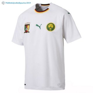 Maillot Cameroun Exterieur 2018 Blanc