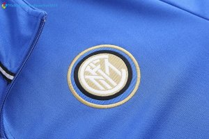 Survetement Inter 2017 2018 Bleu Noir