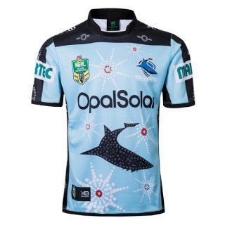 Maillot Cronulla Sharks Edición Conmemorativa 2018 Bleu