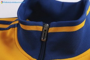 Survetement Juventus 2017 2018 Jaune Bleu