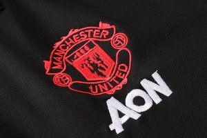 Polo Ensemble Complet Manchester United 2019 2020 Noir Rouge