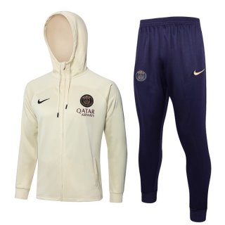 Sweat Shirt Capuche PSG 2024 2025 Jaune Sweat Shirt Capuche PSG 2024 2025 Jaune