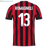 Maillot Milan Domicile Romagnoli 2017 2018
