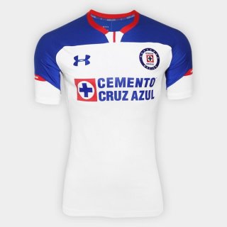 Maillot Cruz Bleu Exterieur 2018 2019 Blanc