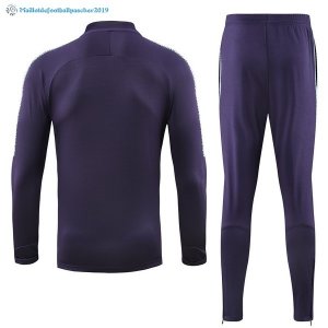 Survetement Barcelona 2018 2019 Bleu Purpura