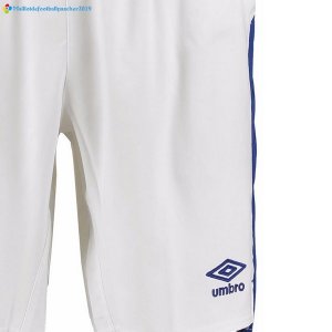 Domicile Everton Pantalon 2017 2018 Blanc