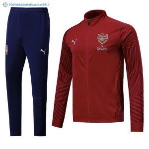 Survetement Arsenal 2018 2019 Rouge