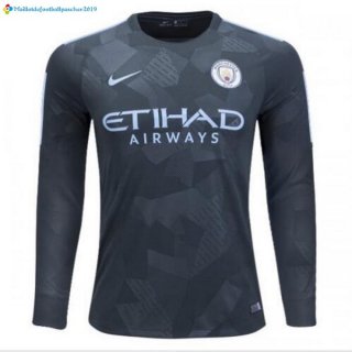 Maillot Manchester City Third ML 2017 2018 Maillot Manchester City Third ML 2017 2018