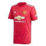 Maillot Manchester United Domicile 2020 2021 Rouge