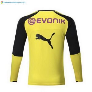 Survetement Borussia Dortmund Enfant 2017 2018 Noir Jaune Clair