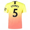 Maillot Manchester City NO.5 Stones Third 2019 2020 Orange