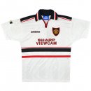 Thailande Maillot Manchester United Exterieur Retro 1998 1999 Blanc