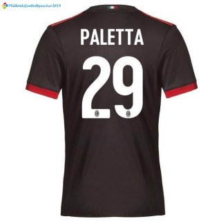 Maillot Milan Third Paletta 2017 2018 Maillot Milan Third Paletta 2017 2018