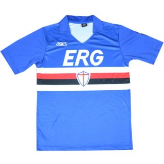 Maillot Sampdoria Domicile Retro 1990/91 Bleu