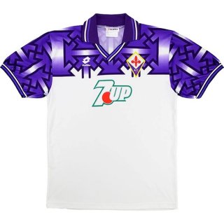 Maillot Fiorentina Exterieur Retro 1992 1993 Blanc