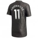 Maillot Manchester United NO.11 Greenwood Exterieur 2020 2021 Noir