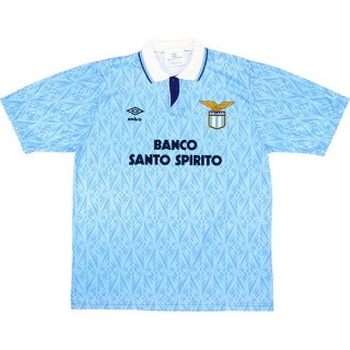 Maillot Lazio Domicile Retro 1991 1992 Bleu Clair Maillot Lazio Domicile Retro 1991 1992 Bleu Clair