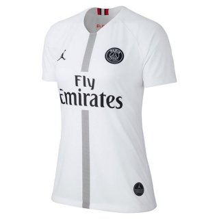 JORDAN Maillot Paris Saint Germain Third 2ª Femme 2018 2019 Blanc JORDAN Maillot Paris Saint Germain Third 2ª Femme 2018 2019 Blanc