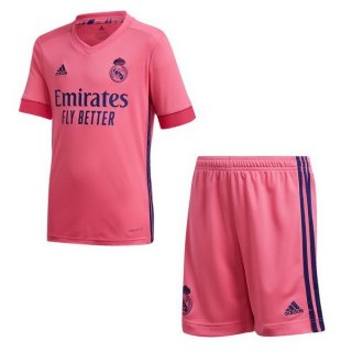 Maillot Real Madrid Exterieur Enfant 2020 2021 Rose