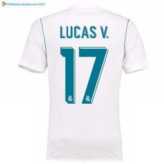 Maillot Real Madrid Domicile Lucas v 2017 2018