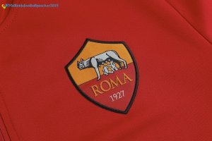 Survetement AS Roma 2017 2018 Rouge Bleu Marine