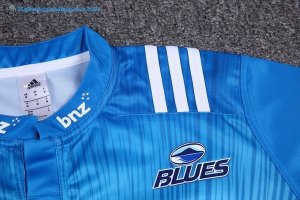 Maillot Rugby Blues Exterieur 2017 2018 Bleu