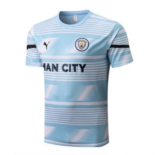 Maillot Entrenamien Manchester City 2022 2023 Bleu